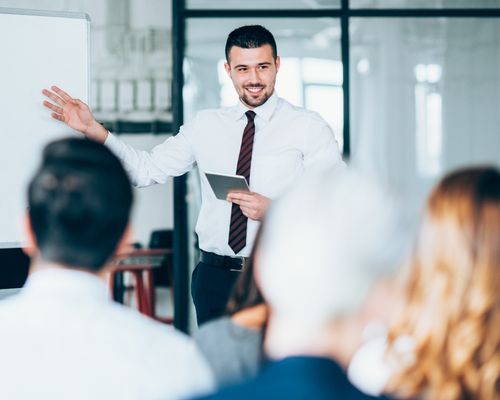 Sesión de capacitación con validez oficial